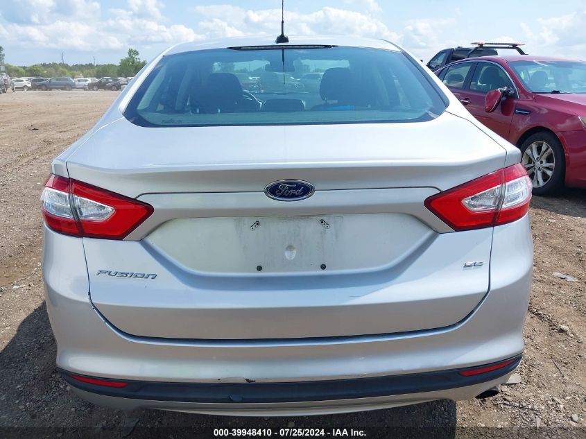 2013 Ford Fusion Se VIN: 3FA6P0H72DR183078 Lot: 39948410