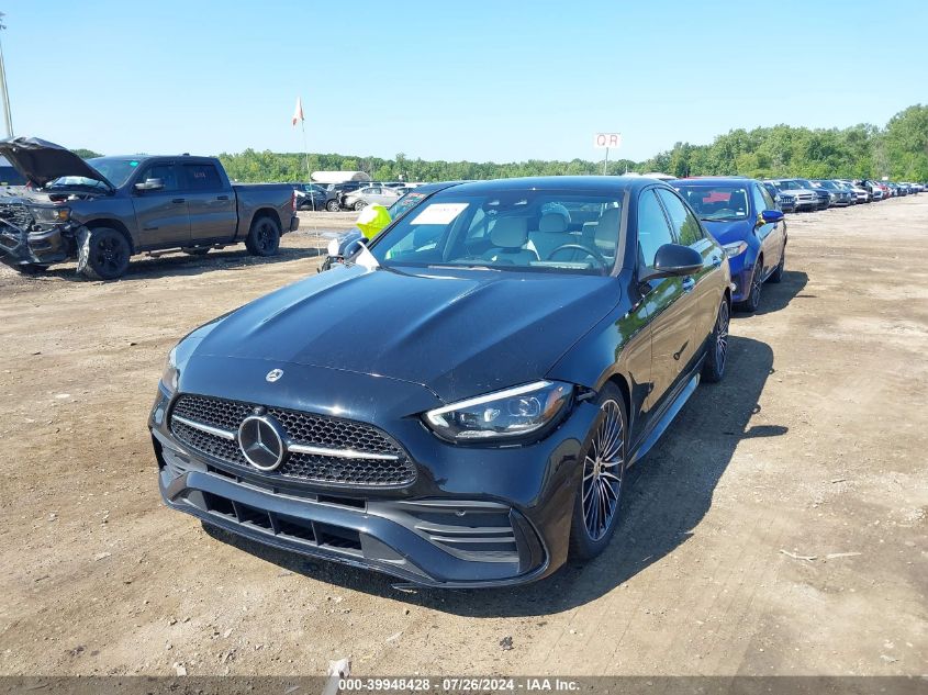 2022 Mercedes-Benz C 300 4Matic VIN: W1KAF4HB3NR058984 Lot: 39948428