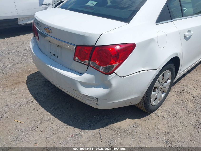 2012 Chevrolet Cruze Ls VIN: 1G1PD5SH9C7400355 Lot: 39948451