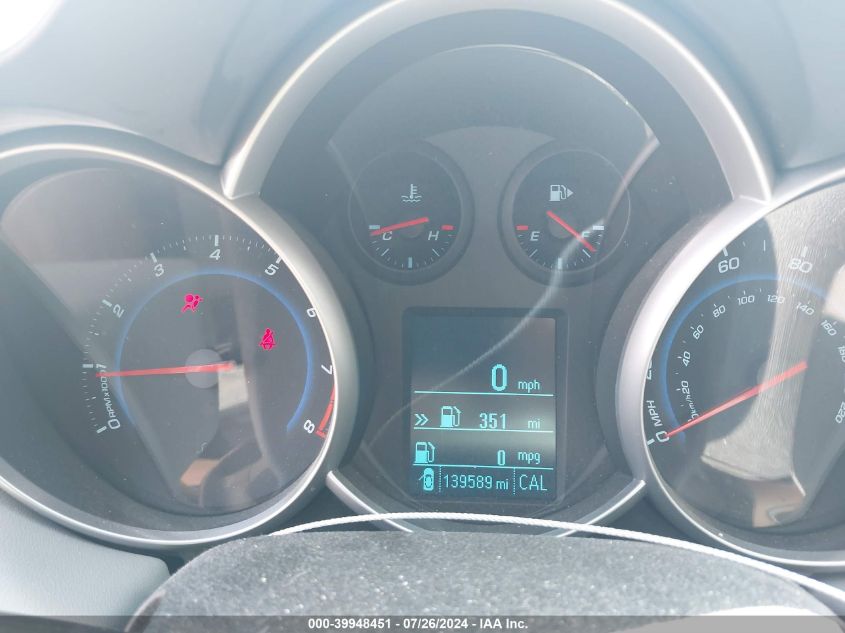 2012 Chevrolet Cruze Ls VIN: 1G1PD5SH9C7400355 Lot: 39948451