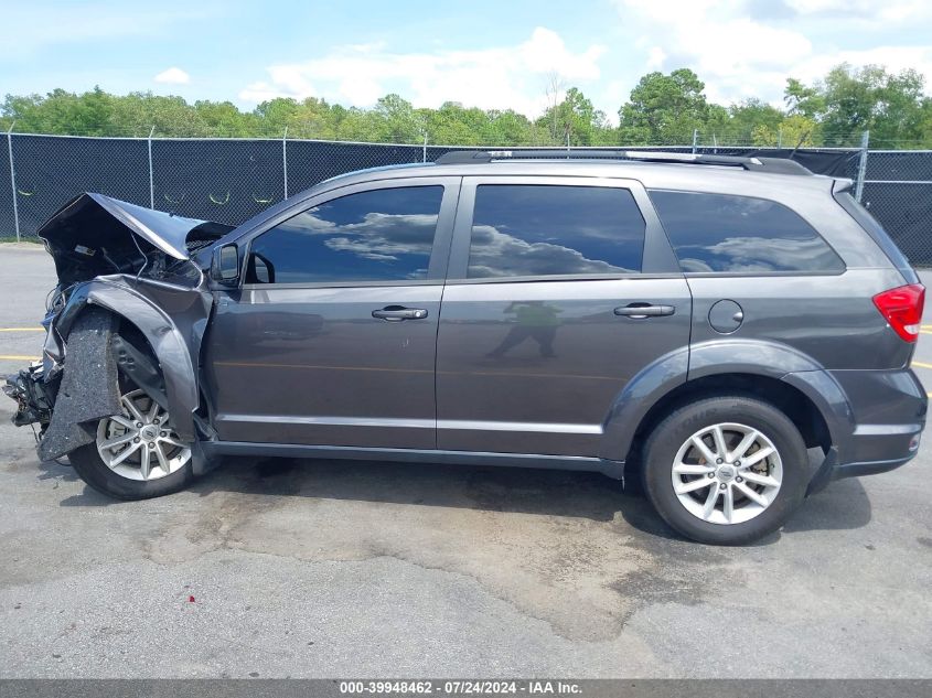 2018 Dodge Journey Sxt VIN: 3C4PDCBBXJT378124 Lot: 39948462