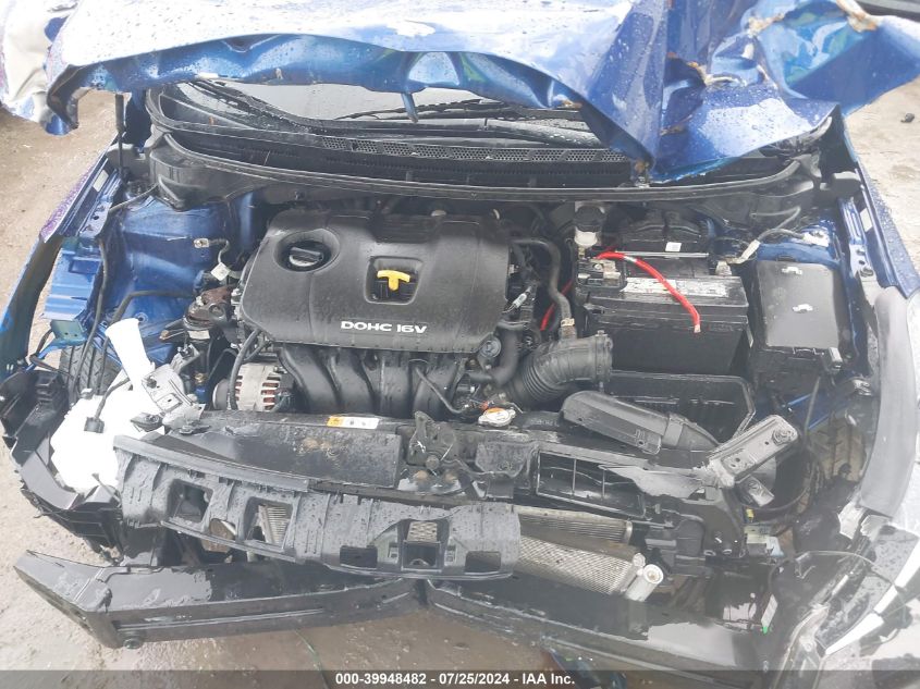 2017 Kia Forte Lx VIN: 3KPFK4A78HE148956 Lot: 39948482