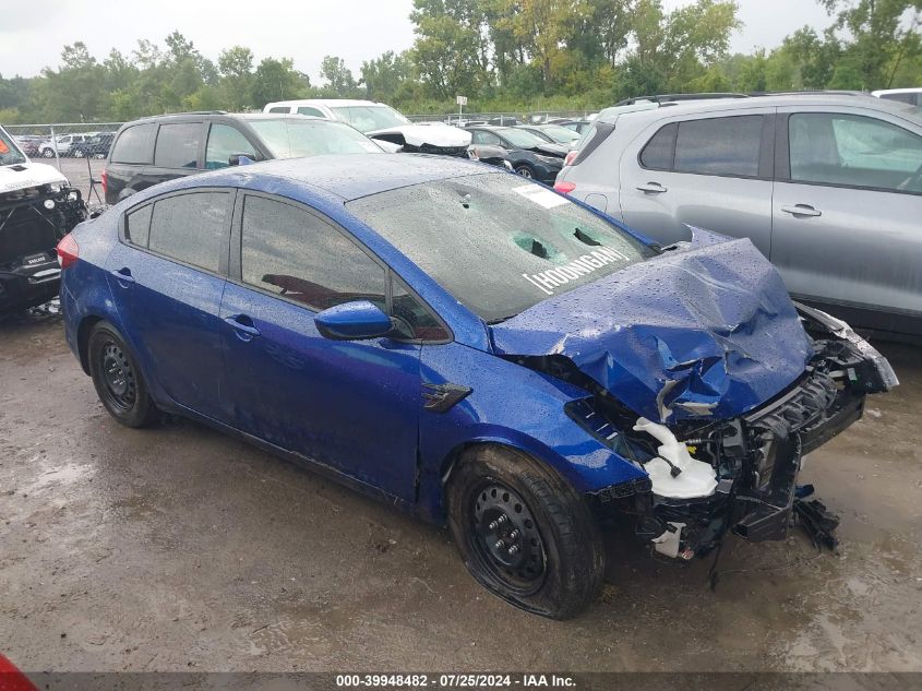 2017 Kia Forte Lx VIN: 3KPFK4A78HE148956 Lot: 39948482