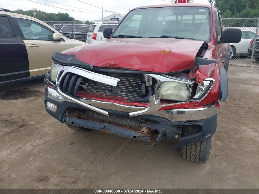 2004 Toyota Tacoma Xtracab VIN: 5TEWN72NX4Z333860 Lot: 39948530