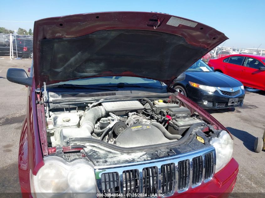 2007 Jeep Grand Cherokee Laredo VIN: 1J8GR48K87C520028 Lot: 39948548