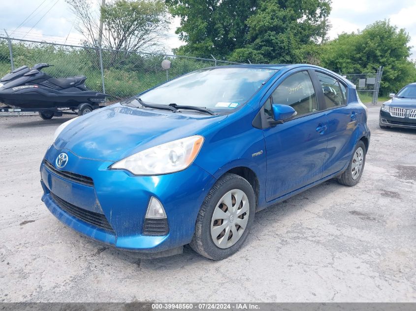 JTDKDTB39D1545071 | 2013 TOYOTA PRIUS C