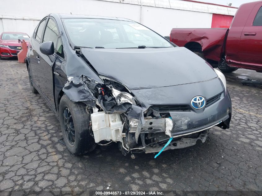 JTDKN3DU0D1707611 2013 Toyota Prius Five/Four/Three/Three Se/Two