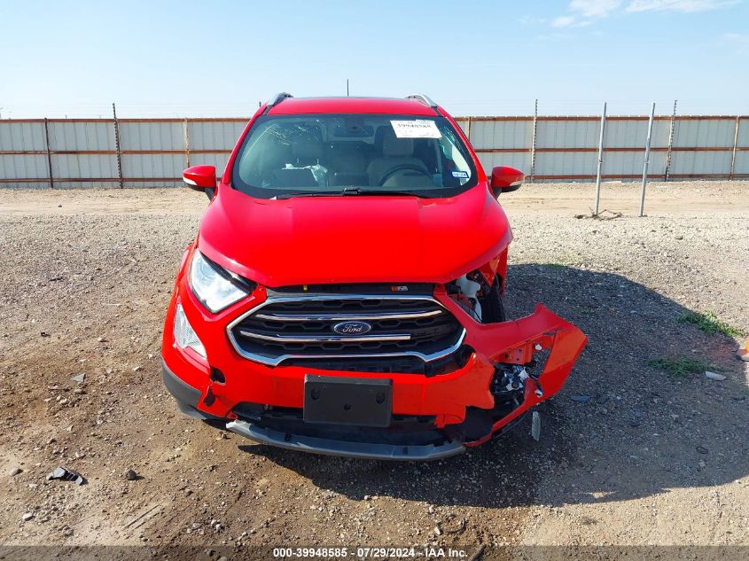 2020 Ford Ecosport Titanium VIN: MAJ6S3KL0LC361718 Lot: 39948585