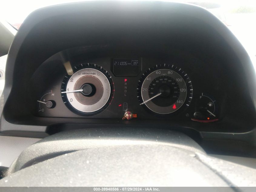 2012 Honda Odyssey Ex-L VIN: 5FNRL5H66CB140225 Lot: 39948586