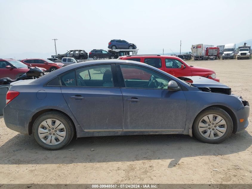 2014 Chevrolet Cruze Ls Auto VIN: 1G1PA5SH1E7229029 Lot: 39948587