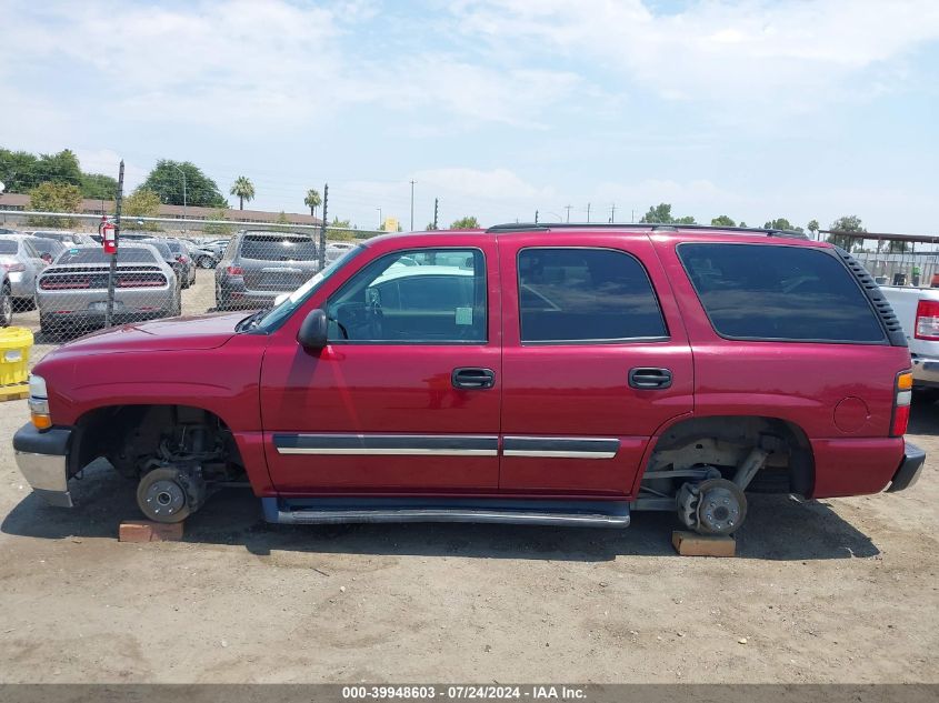 2004 Chevrolet Tahoe Ls VIN: 1GNEC13V74J244066 Lot: 39948603