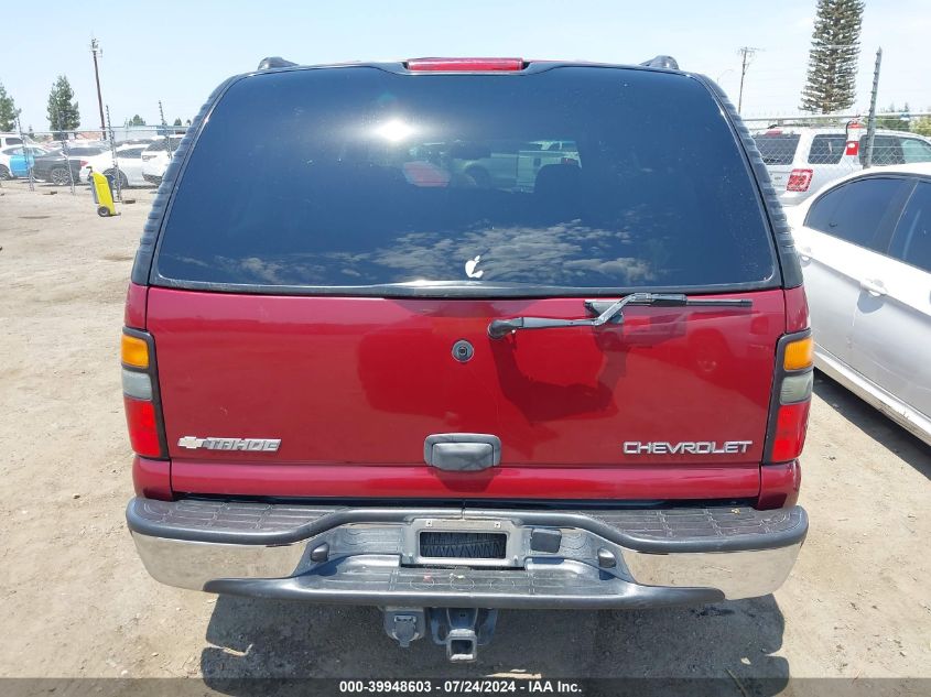 2004 Chevrolet Tahoe Ls VIN: 1GNEC13V74J244066 Lot: 39948603