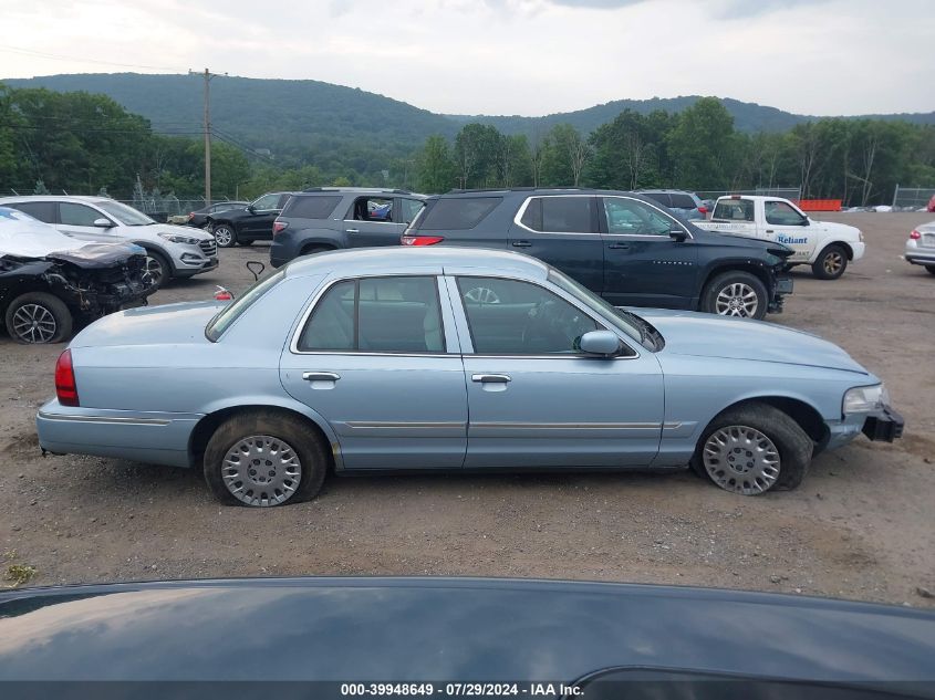 2003 Mercury Grand Marquis Gs VIN: 2MEFM74W33X693155 Lot: 39948649