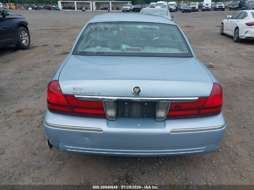 2003 Mercury Grand Marquis Gs VIN: 2MEFM74W33X693155 Lot: 39948649