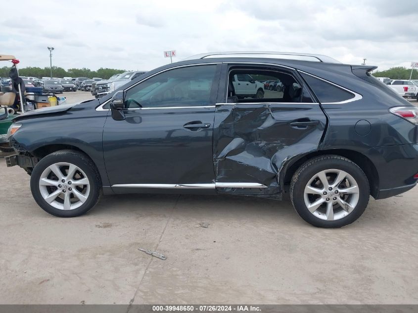 2010 Lexus Rx 350 VIN: 2T2ZK1BA9AC005620 Lot: 39948650