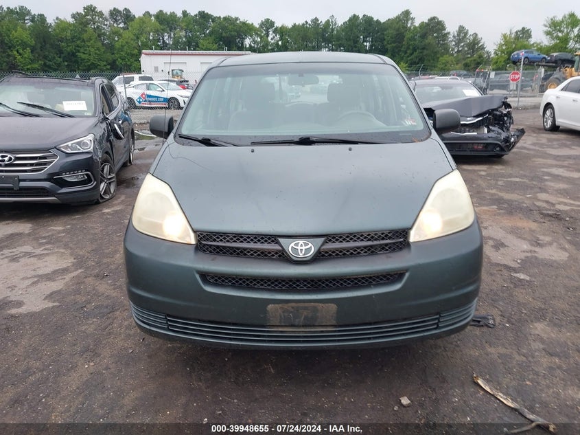 2004 Toyota Sienna Ce VIN: 5TDZA29C24S023845 Lot: 39948655