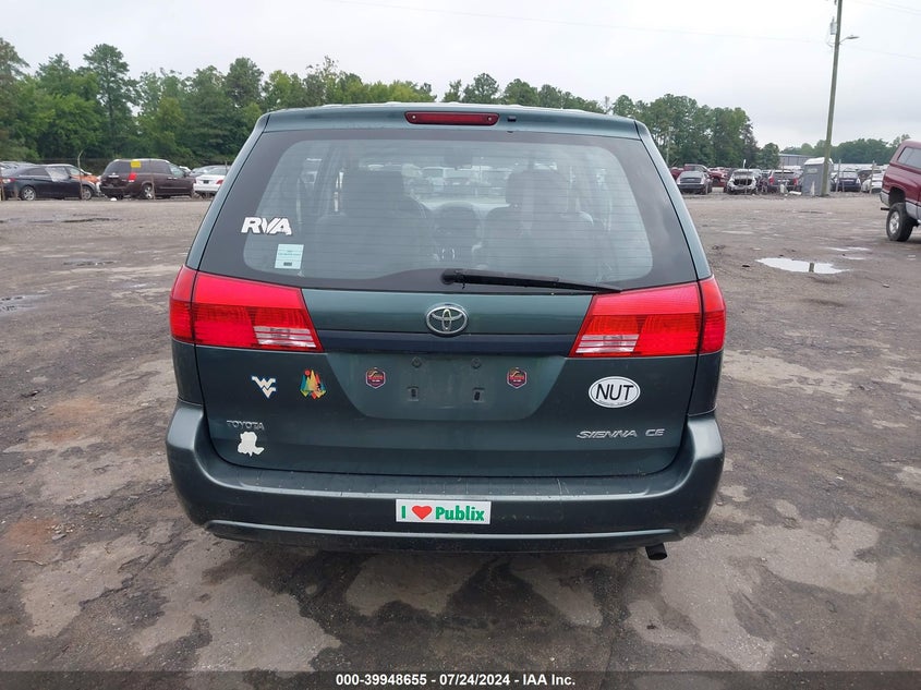 2004 Toyota Sienna Ce VIN: 5TDZA29C24S023845 Lot: 39948655