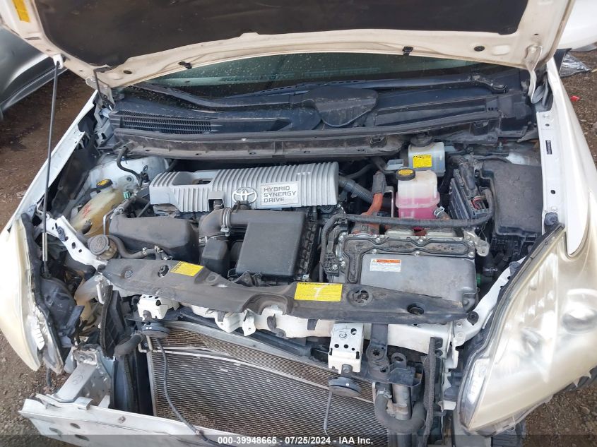 2012 Toyota Prius VIN: 0JTDKN3DU0C540590 Lot: 39948665