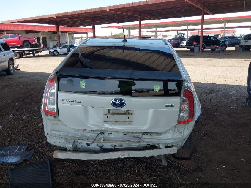 2012 Toyota Prius VIN: 0JTDKN3DU0C540590 Lot: 39948665