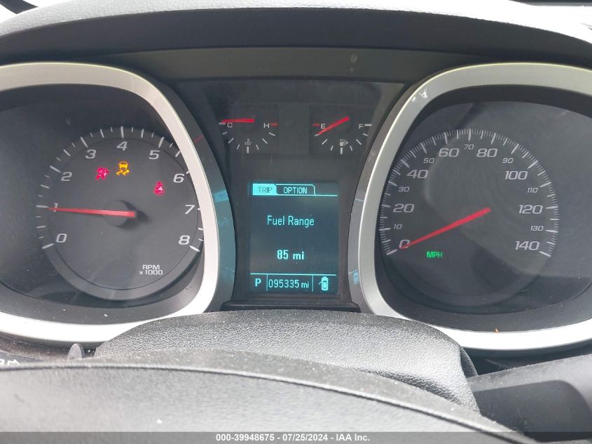 2013 Chevrolet Equinox 1Lt VIN: 1GNALDEKXDZ124430 Lot: 39948675