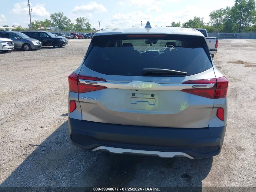 2023 Kia Seltos Lx VIN: KNDEPCAA5P7385552 Lot: 39948677