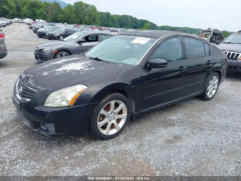 1N4BA41E67C839446 | 2007 NISSAN MAXIMA