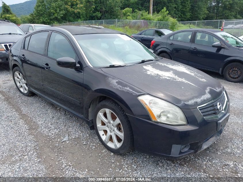 2007 Nissan Maxima Se/Sl VIN: 1N4BA41E67C839446 Lot: 39948681