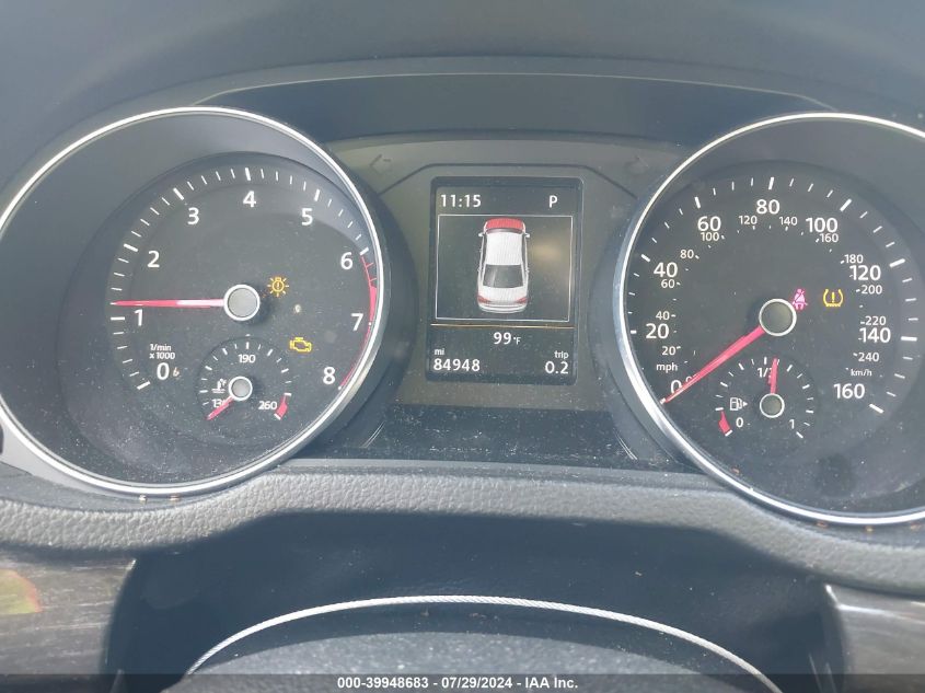 2018 Volkswagen Passat Se VIN: 1VWBA7A32JC051505 Lot: 39948683