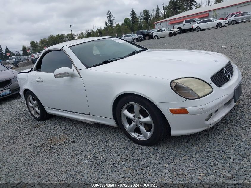 2001 Mercedes-Benz Slk 320 320 VIN: WDBKK65F71F218579 Lot: 39948687