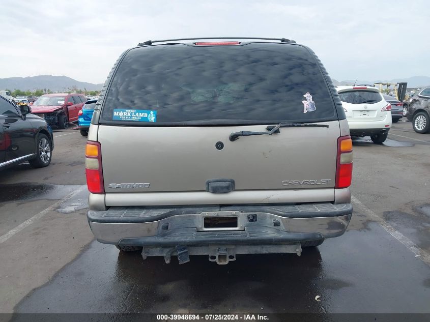 2003 Chevrolet Tahoe Ls VIN: 1GNEC13T63R237995 Lot: 39948694