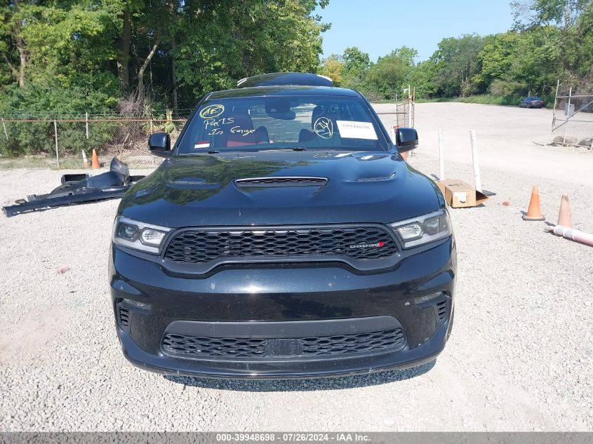 2021 Dodge Durango R/T Awd VIN: 1C4SDJCT6MC638718 Lot: 39948698