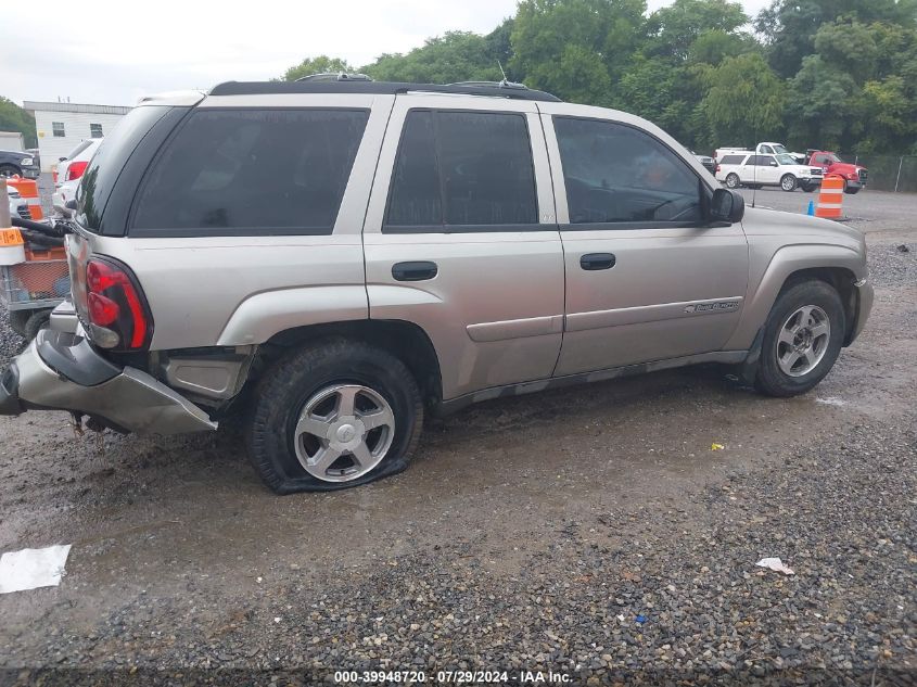 2003 Chevrolet Trailblazer Lt VIN: 1GNDT13S732255806 Lot: 39948720