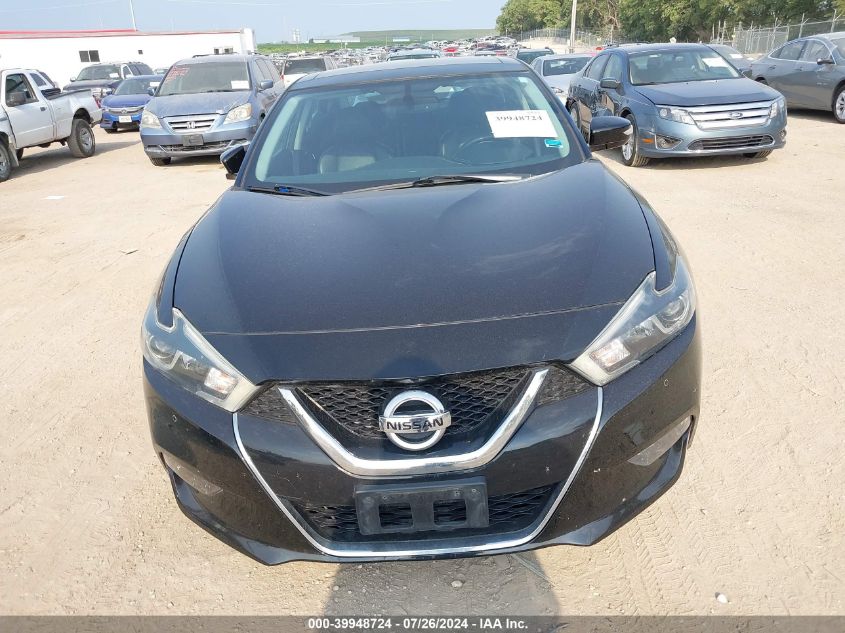 2018 Nissan Maxima 3.5 Sl VIN: 1N4AA6AP1JC385803 Lot: 39948724