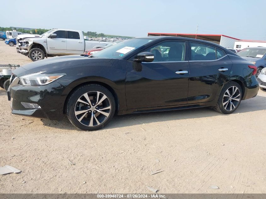 2018 Nissan Maxima 3.5 Sl VIN: 1N4AA6AP1JC385803 Lot: 39948724