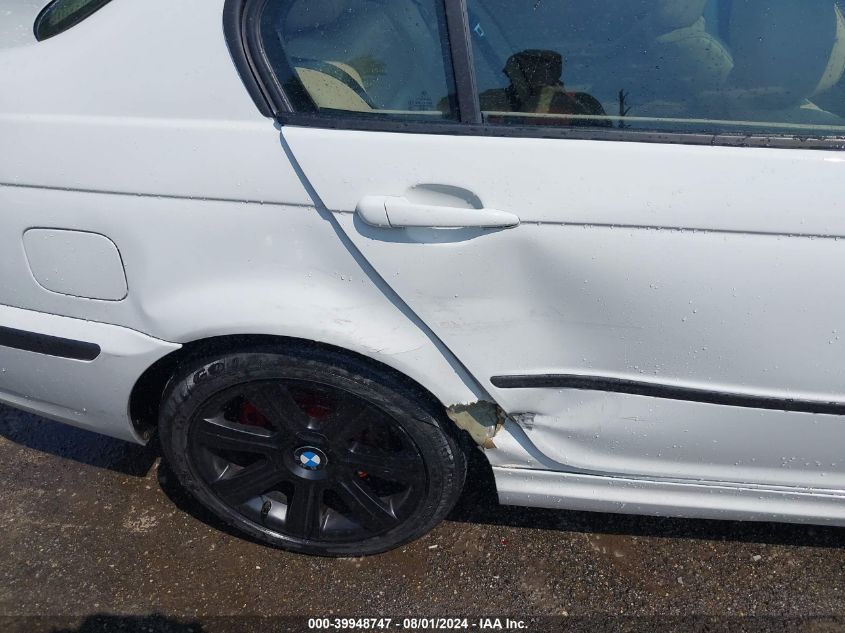 2004 BMW 325I VIN: WBAAZ33404KP87808 Lot: 39948747