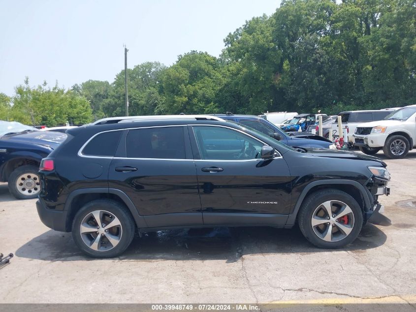 2019 Jeep Cherokee Limited 4X4 VIN: 1C4PJMDX3KD104634 Lot: 39948749