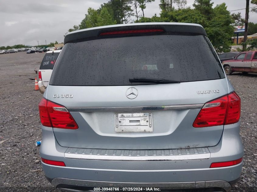 2015 Mercedes-Benz Gl 350 Bluetec 4Matic VIN: 4JGDF2EE0FA481639 Lot: 39948766