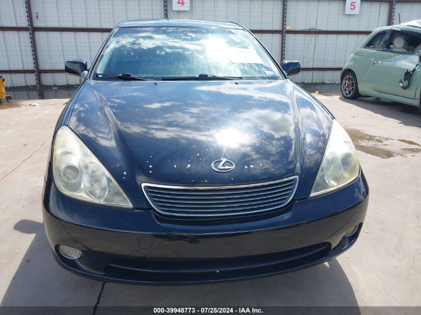 2005 Lexus Es 330 VIN: JTHBA30GX55100877 Lot: 39948773