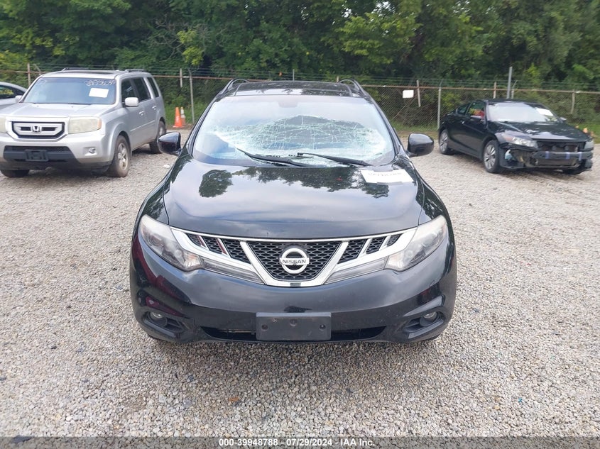 2011 Nissan Murano Le VIN: JN8AZ1MW2BW151991 Lot: 39948788