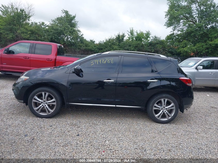 2011 Nissan Murano Le VIN: JN8AZ1MW2BW151991 Lot: 39948788
