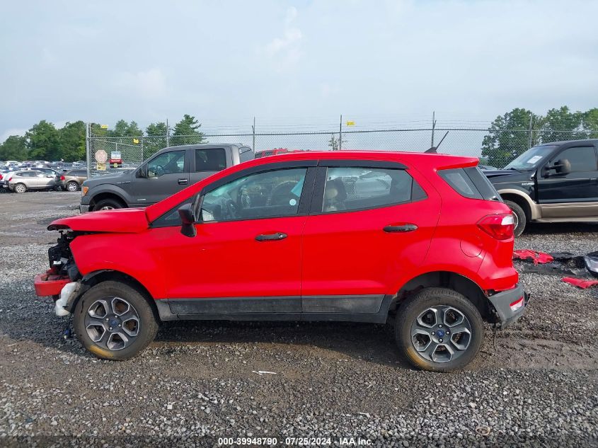 2021 Ford Ecosport S VIN: MAJ6S3FL3MC416805 Lot: 39948790