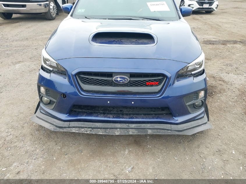 2015 Subaru Wrx Limited VIN: JF1VA1G60F9833780 Lot: 39948795