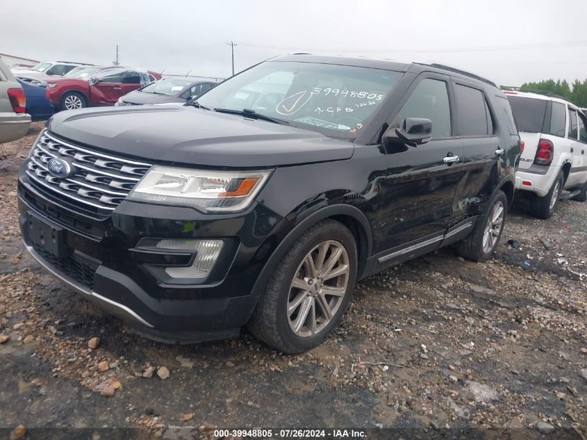 1FM5K8F82GGB66190 2016 FORD EXPLORER - Image 2