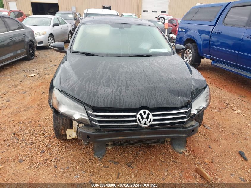 2012 Volkswagen Passat Se VIN: 1VWBH7A30CC068947 Lot: 39948806