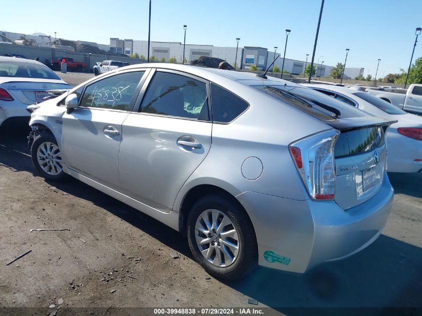 2014 Toyota Prius Plug-In Advanced VIN: JTDKN3DP2E3064470 Lot: 39948838