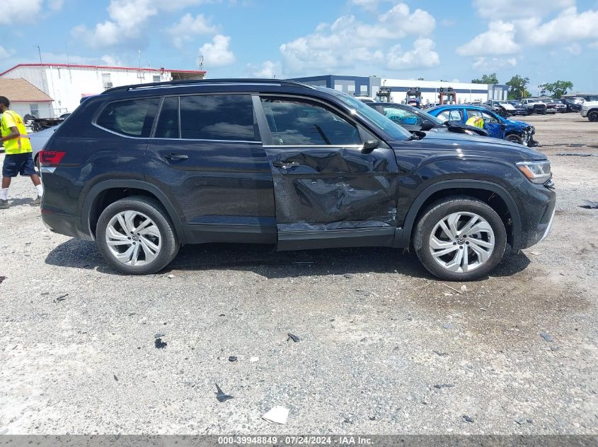 2021 Volkswagen Atlas 3.6L V6 Se W/Technology VIN: 1V2WR2CA9MC592498 Lot: 39948849