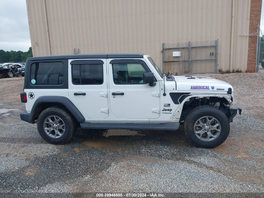 2020 Jeep Wrangler Unlimited Freedom 4X4 VIN: 1C4HJXDN2LW347216 Lot: 39948885