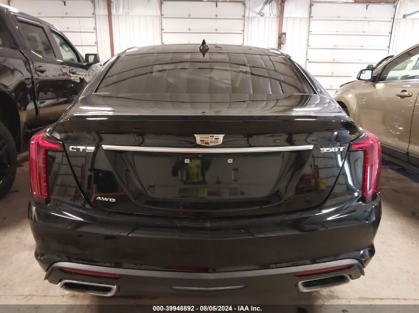 2021 Cadillac Ct5 Luxury VIN: 1G6DX5RK9M0111458 Lot: 39948892