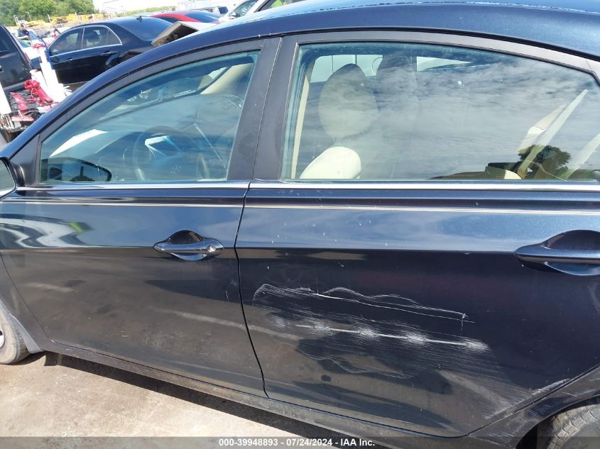 2013 Hyundai Sonata Gls VIN: 5NPEB4AC1DH601619 Lot: 39948893