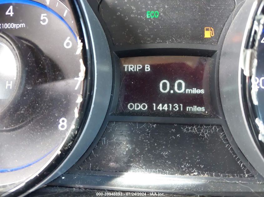 2013 Hyundai Sonata Gls VIN: 5NPEB4AC1DH601619 Lot: 39948893